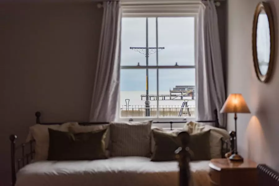 Sea views at The Flat in Deal